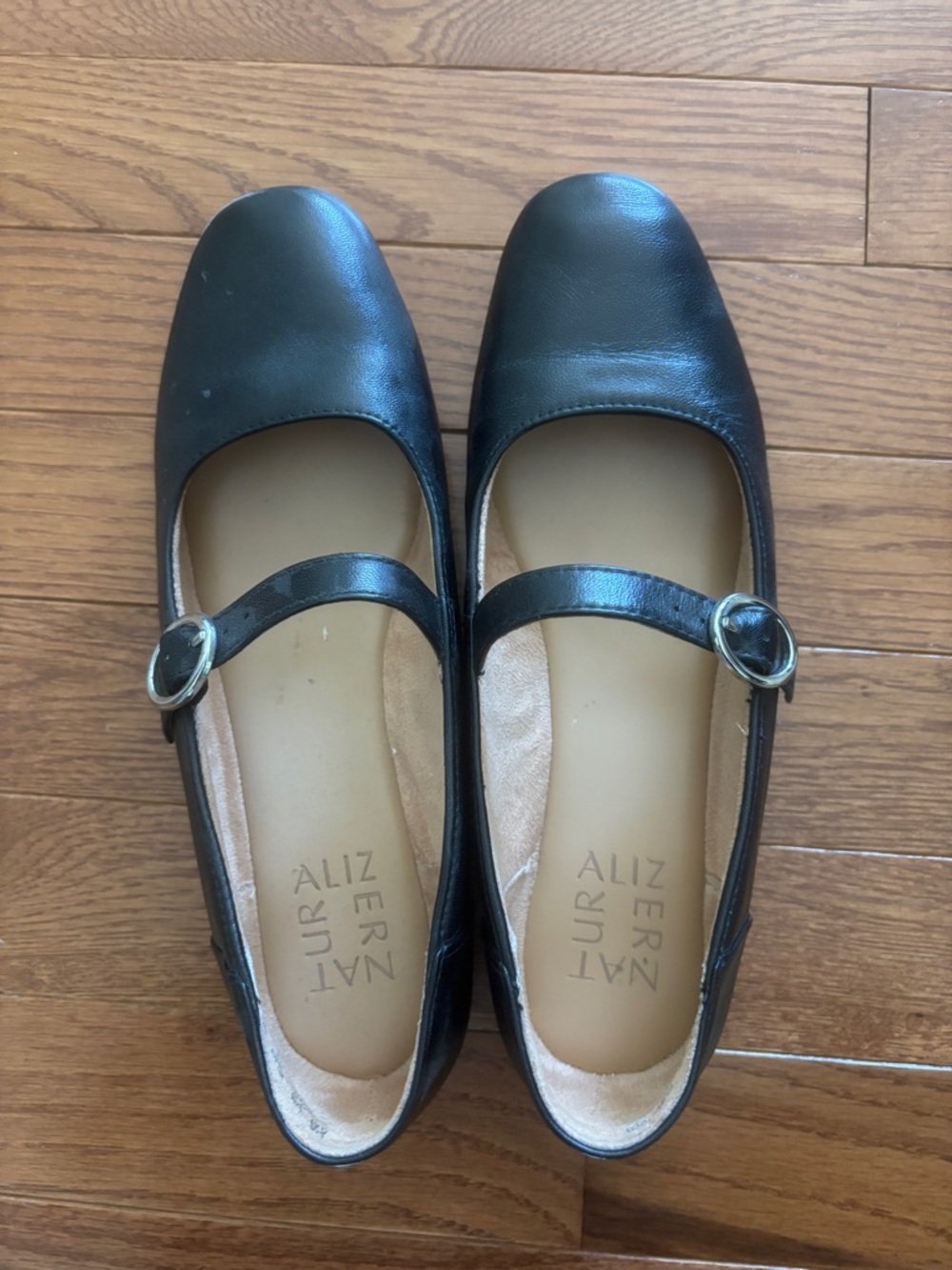 Naturalizer Mary Jane Ballet Flat - Black